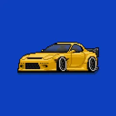 Pixel Car Racer MOD APK v1.2.5 [Unlimited Money, Unlocked All]